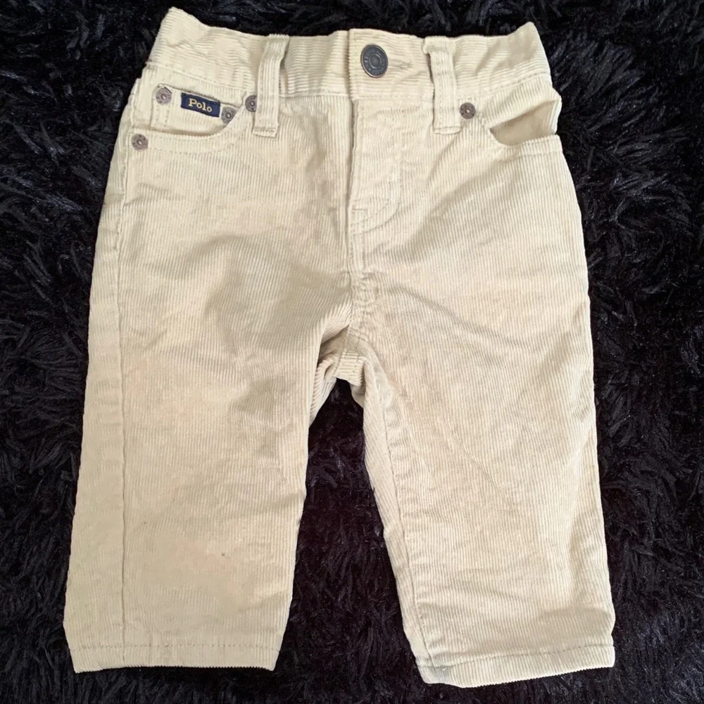 Polo by Ralph Lauren Kids Beige Corduroy Pants